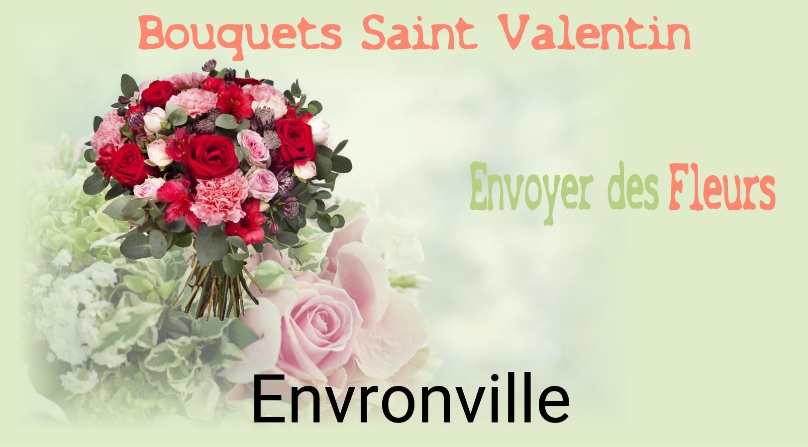 Roses de Saint-Valentin livrées à Envronville